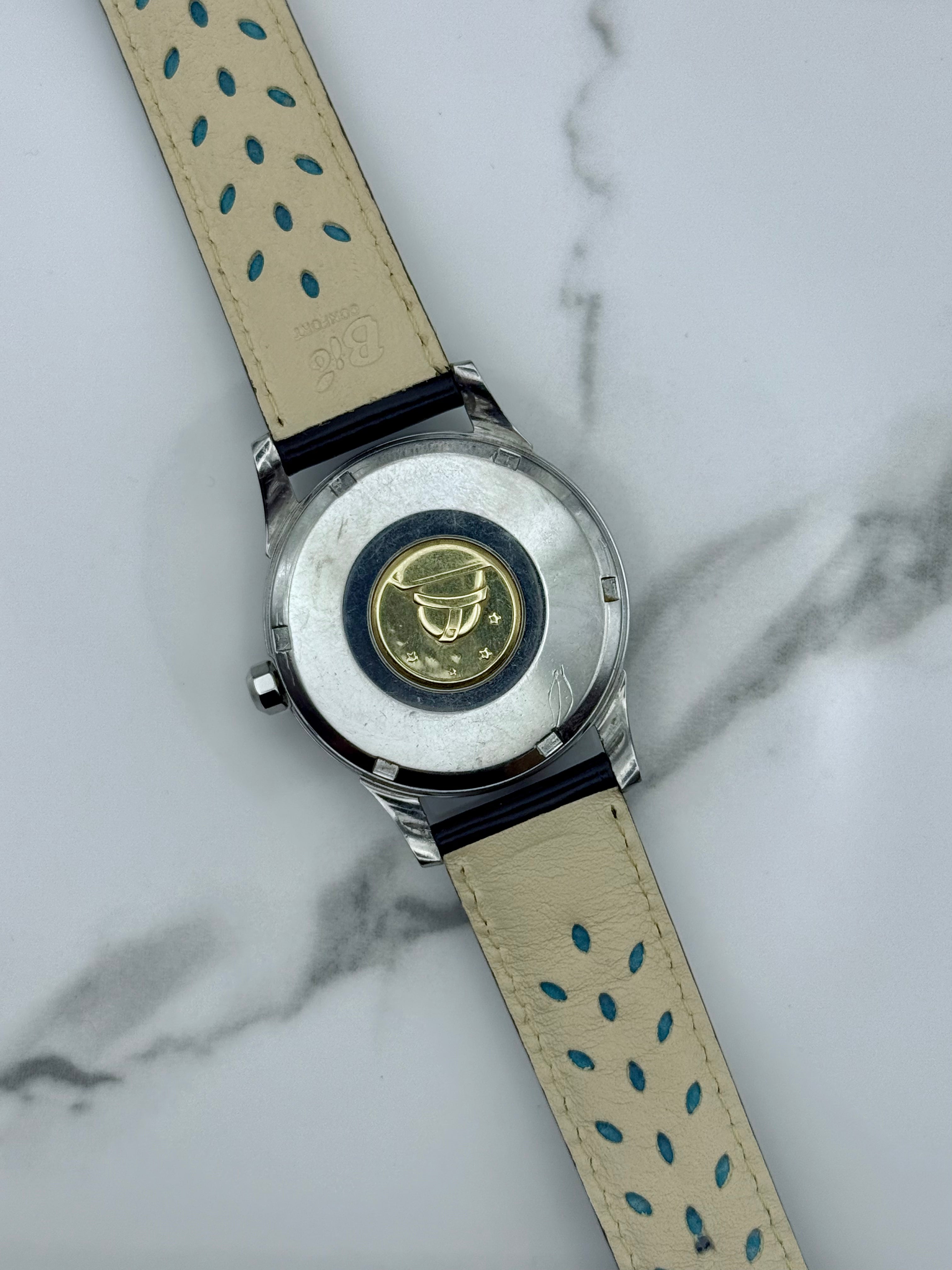 Omega Constellation Pie Pan Calendar 60s