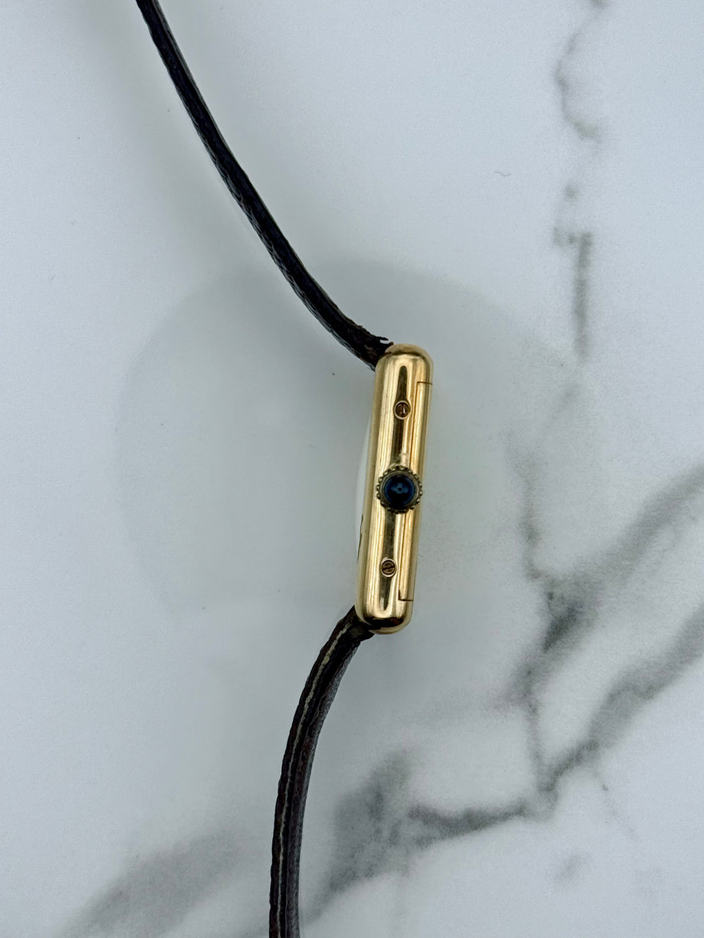 Cartier Tank SM Lemon Dial Ladies