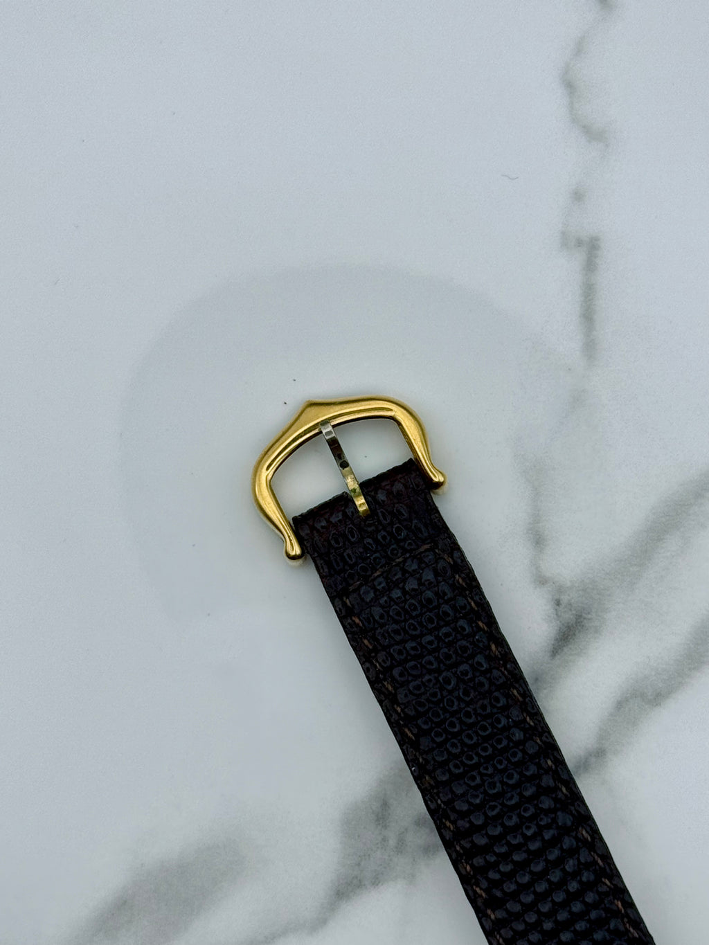 Cartier Tank SM Lemon Dial Ladies