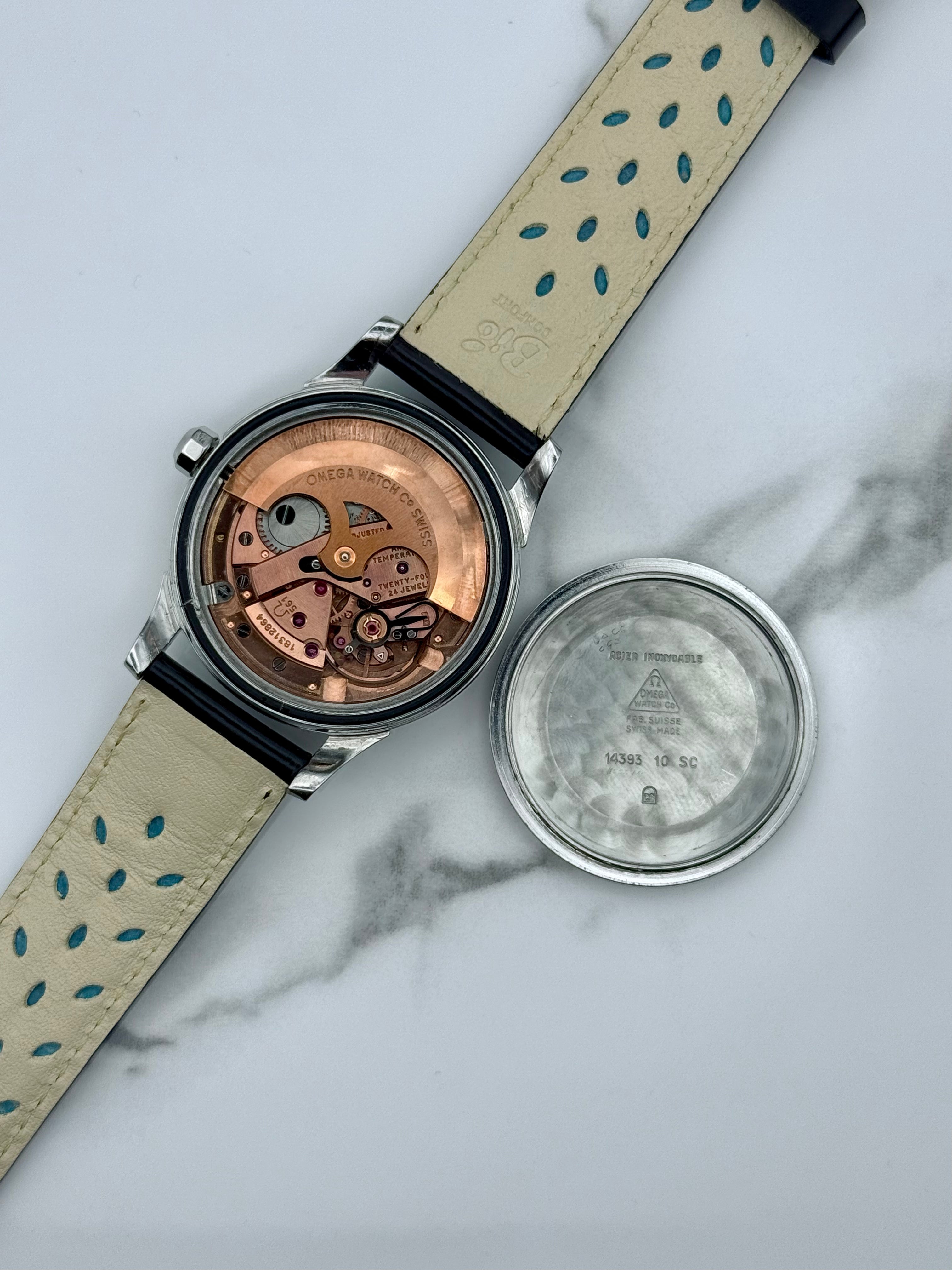 Omega Constellation Pie Pan Calendar 60s